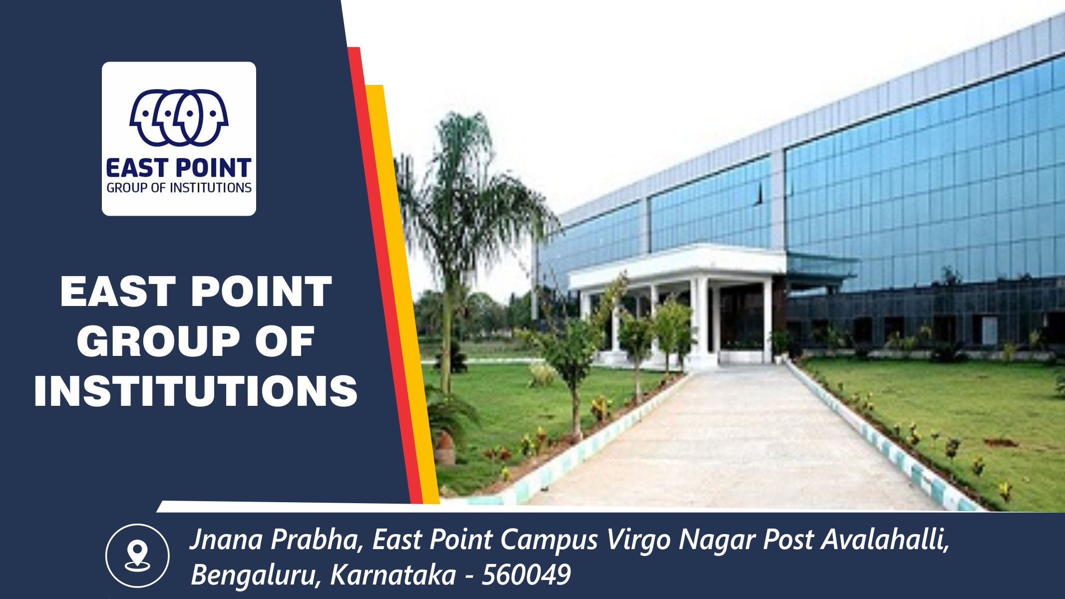 out side view of East Point Group of Institutions - EPGI